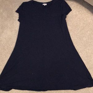 Pixley Navy T-shirt Dress